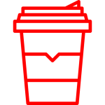 americano break coffee cup relax icon