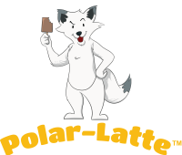 polar-latte logo with name